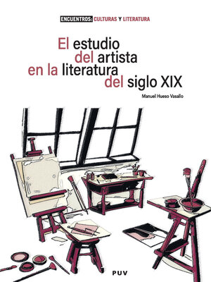 cover image of El estudio del artista en la literatura del siglo XIX